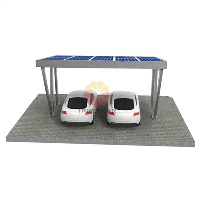 Sistema solare Carport personalizzabile Pergola con angolo di inclinazione del carico del vento di 60 m/s 0-60 gradi