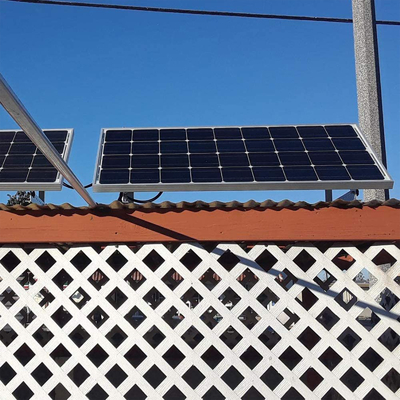 Supporto per pannelli solari triangolari regolabili per pareti di balcone e tetto piatto