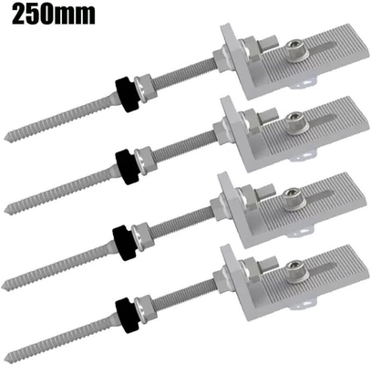 Carico di neve 1,4KN/m2 M10*200 Vetture solari di terra in acciaio inossidabile 304