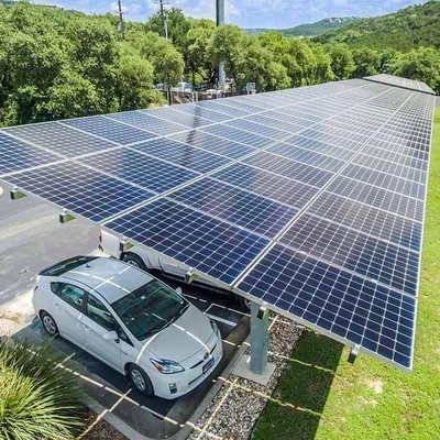 9kw tedesco Carport solare facile da installare Alu carica 25 anni durata di vita alimentazione diretta