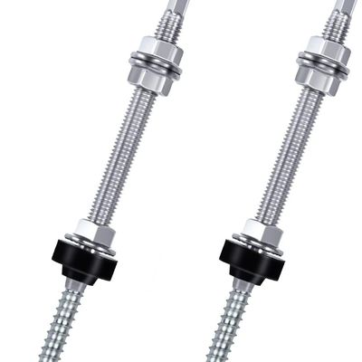 Taglio montato in acciaio inossidabile per viti di terra solari L Foot Hanger Bolt Kit per varie dimensioni