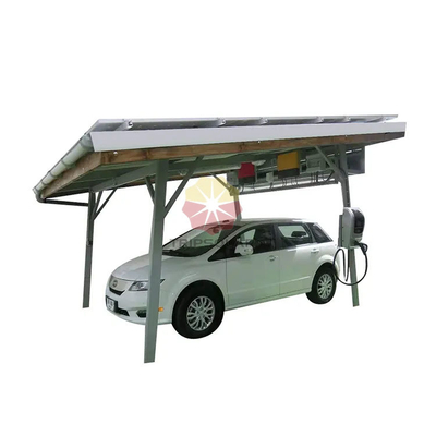 1.4KN/m2 Carico di neve e 60m/s Carico di vento Struttura in alluminio per il montaggio di parcheggi solari