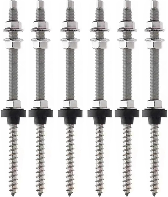Lunga durata di vita M10 M12 Acciaio inossidabile 304 Bolt di appendiabiti