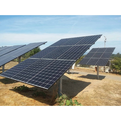 Montaggio del pannello fotovoltaico supporto per pannello solare in acciaio C per installazione solare a terra