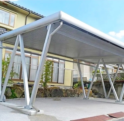 Sistema di struttura di parcheggio per auto in alluminio per la casa