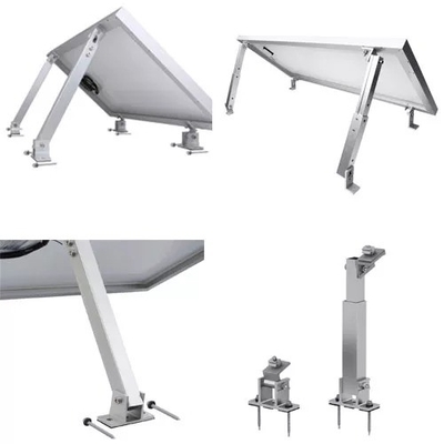 So Easy Panello solare fotovoltaico di alluminio naturale supporto per il sistema solare a tetto piatto