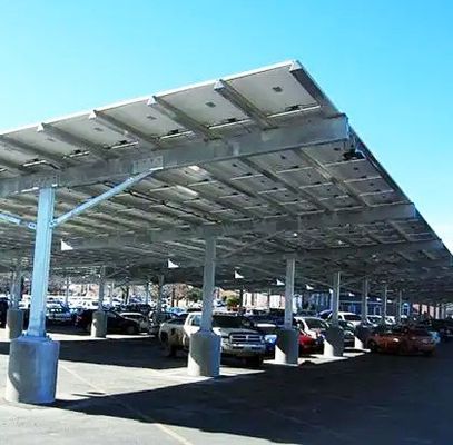 Carport solare completamente assemblato Carport in acciaio per case