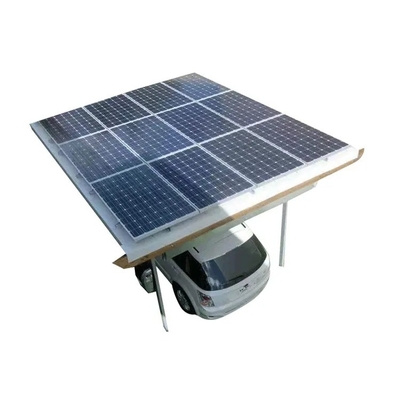 Sistema di supporto anodizzato per parcheggi solari per stoccaggio di energia a prezzi accessibili e scaffalature fotovoltaiche