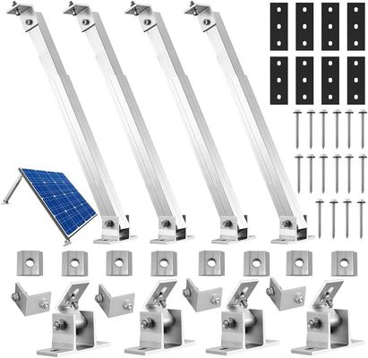 Supporto per pannelli solari anodizzati di lunghezza personalizzata per la soluzione di montaggio a soffitto piatto e a parete