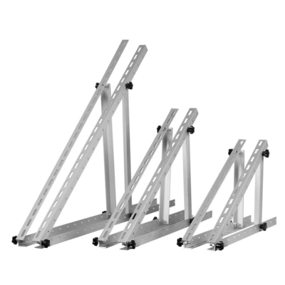 Carico di neve 1,5KN/m2 supporti regolabili per pannelli solari per montature di moduli solari