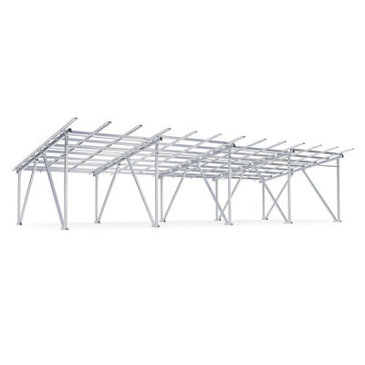 Carport con pannelli solari in alluminio, sistema per il tetto e l'auto con durata di 25 anni