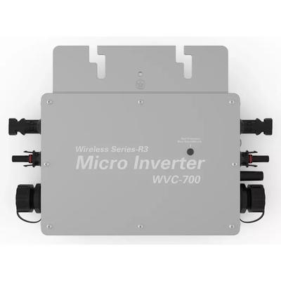Sistema solare micro-inverter con corrente di uscita 26,6A/8,7A e comunicazione WIFI/RS485