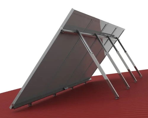 Scala solare a zampa posteriore regolabile per l'efficienza dell'installazione dei pannelli fotovoltaici