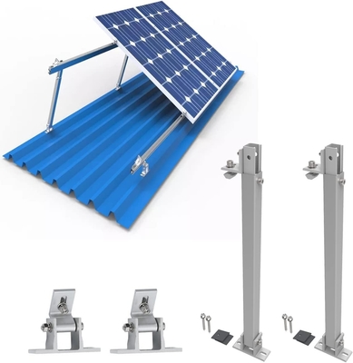 Sistema di scaffalatura solare a terra regolabile per carico di neve 1,5KN/m2