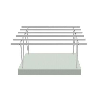 Scaffale di montaggio anodizzato del pannello solare per il sistema di montaggio del supporto solare Carport