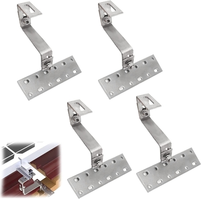 25-30 anni di vita utile e carico del vento di 60 m/s Europa Stock Tile Roof Solar Mounting System