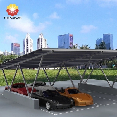 60m/s Cargo del vento Parete di parcheggio solare per l'installazione rapida del kit di pannelli solari domestici