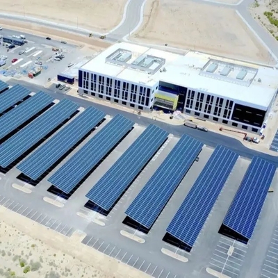 60m/s Cargo del vento Parete di parcheggio solare per l'installazione rapida del kit di pannelli solari domestici