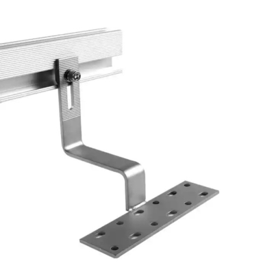 Aggancio anodizzato per il tetto e aggancio metallico regolabile perfetto per l'installazione di pannelli solari fotovoltaici