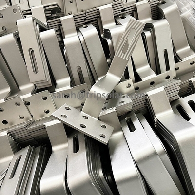 Aggancio anodizzato per il tetto e aggancio metallico regolabile perfetto per l'installazione di pannelli solari fotovoltaici