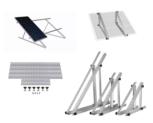 Sistema di montaggio del pannello solare regolabile per il tetto in metallo/tin facile da installare e regolare