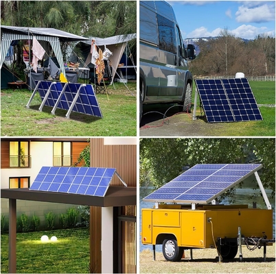 Supporto angolare regolabile per il montaggio del pannello solare sul tetto di piastrelle e carico di vento di 60 M/s