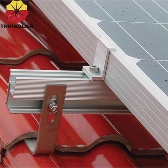 Capo anodizzato certificato ISO9001/CE per impianti di montaggio fotovoltaici