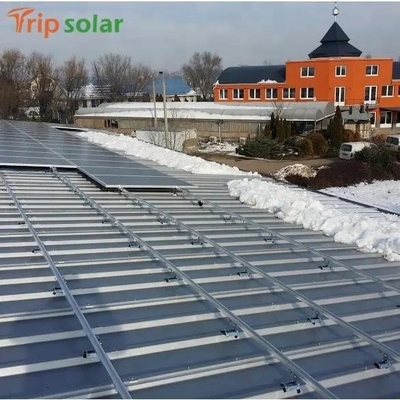 Supporti per il montaggio di pannelli solari per tetto in metallo con certificato ISO9001/CE/AS/NZS 1170/TUV