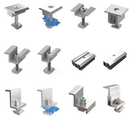 Carico di neve 1.5KN/m2 AS/NZS Standard Solar Bracket per il tetto di piastrelle di pannello