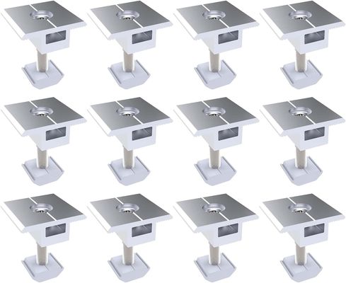 Carico di neve 1.4KN/m2 Clampada terminale solare per il sistema di energia solare nel montaggio di pannelli solari