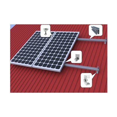 Struttura di montaggio solare per tetto in stagno con materiale SUS304 e standard AS/NZS1170 DIN1055