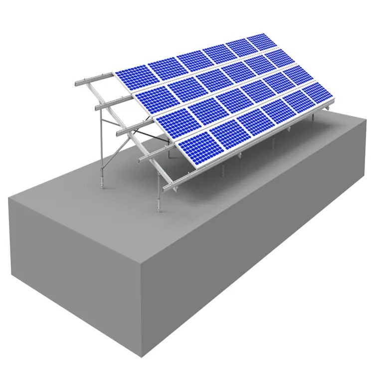 Sito di installazione in campi aperti Sistema di montaggio a terra con sistema di montaggio a terra con progetto personalizzato