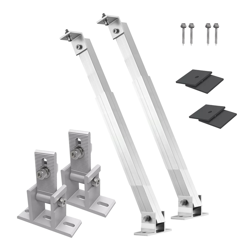 Struttura di scaffalatura per pannelli fotovoltaici in alluminio certificata ISO9001/CE a lungo termine