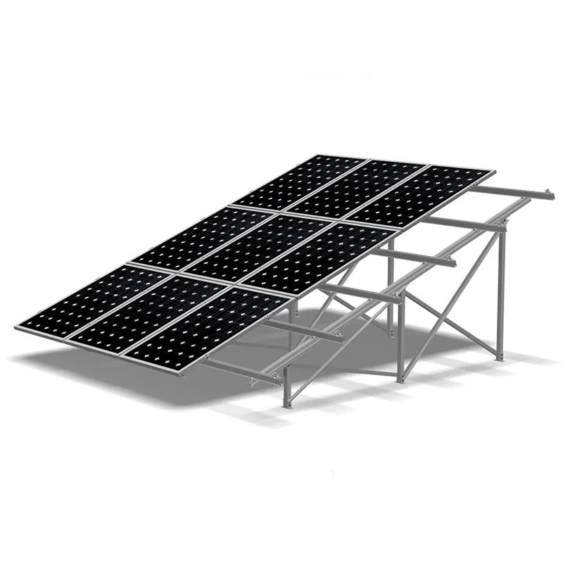Sistema di montaggio a terra per impianti solari certificato ISO9001/CE e durata di 25 anni