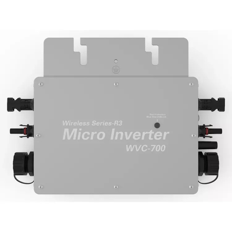 Sistema solare micro-inverter con corrente di uscita 26,6A/8,7A e comunicazione WIFI/RS485