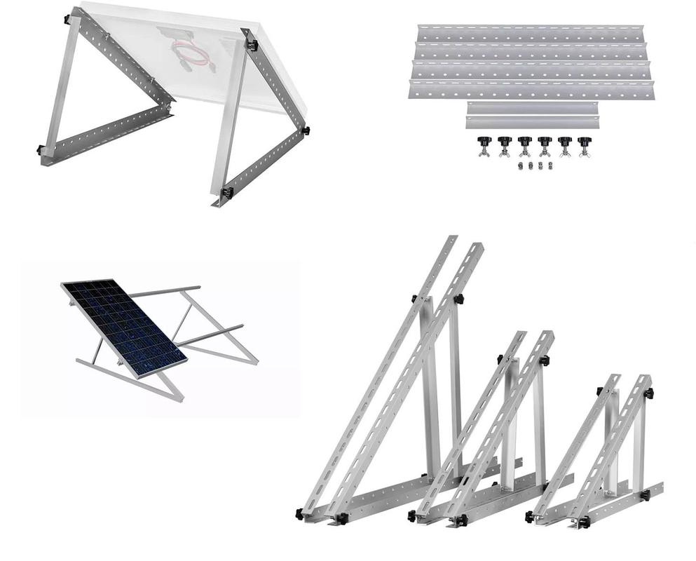 Supporti per il montaggio del tetto del pannello solare regolabile a triangolo con supporto di facile installazione