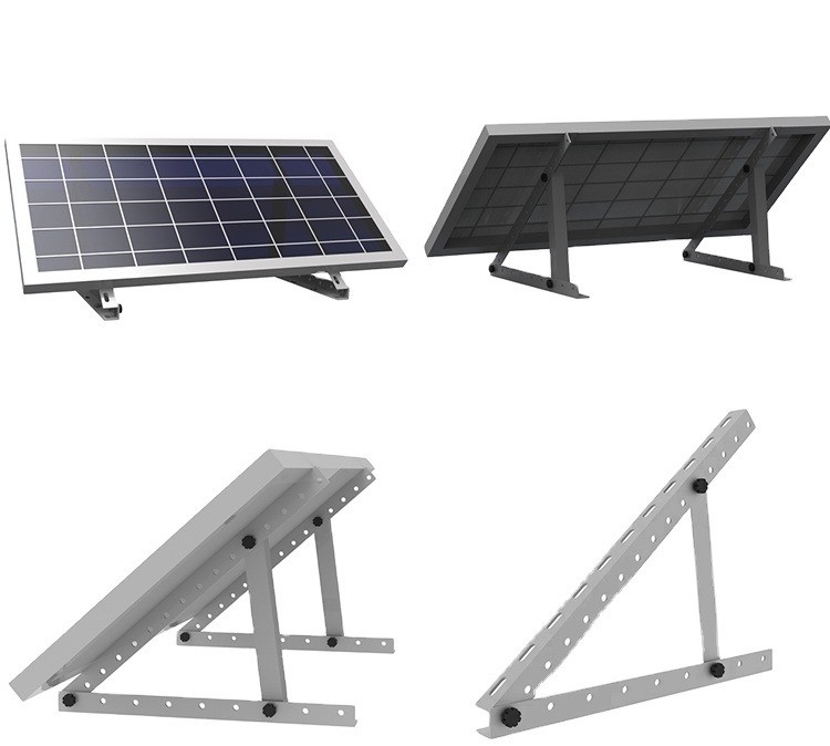 AL6005-T5 pannello solare inclinazione supporti di montaggio per il sistema di montaggio solare per la casa 0-60 gradi