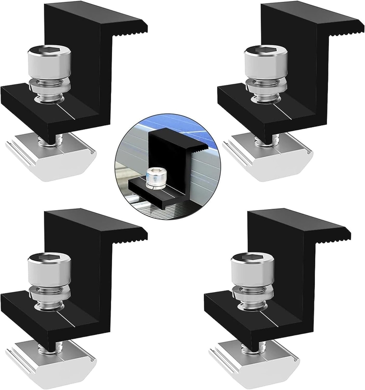 Carico di neve 1.5KN/m2 AS/NZS Standard Solar Bracket per il tetto di piastrelle di pannello